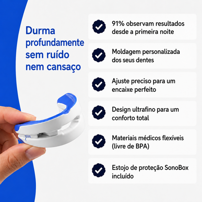 SonoCalmo - Silêncio logo na 1ª Noite