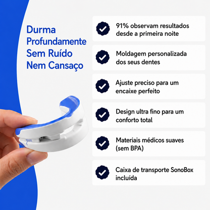 SonoCalmo - Silêncio logo na 1ª Noite